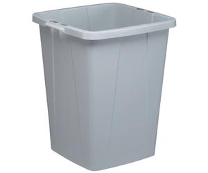 Contenitore portarifiuti DURABLE DURABIN 90 L polipropilene grigio 1800474050