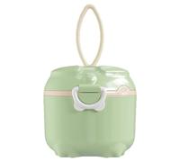 Contenitore portatile in polvere per latte, Dust-Proof Baby Formula Storage Box, separato Supplement Organizer, & Leak-Proof Design, New Parent Travel, 3,74 x 3,35/3,74 x 4,33 pollici,