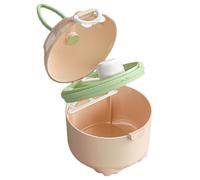 Contenitore portatile in polvere per latte, Dust-Proof Baby Formula Storage Box, separato Supplement Organizer, & Leak-Proof Design, New Parent Travel, 3,74 x 3,35/3,74 x 4,33 pollici,