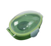 Contenitore portatile per avocado, contenitore portatile per avocado fresco, contenitore con coperchio per proteggere gli avocado dallo spremere, facile da usare per casa, palestra, scuola, supporto