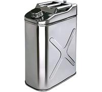 Contenitore Portatile per Carburante 5,10,15,20 Litri 304 in Acciaio Inox Tanica for Carburante Contenitore for Liquidi Benzina Diesel (Size : 5l)