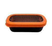 Contenitore portatile per esche da pesca | Scatola organizer per esche con | Scatola portaoggetti per spigola e trota, ideale per ponti di barche, sponde costiere, moli, fiumi e torrenti