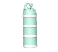 Contenitore portatile per latte in polvere, dispenser per formule di grande capacità,Contenitore per latte in polvere a cartoni animati a strati - Contenitore per la conservazione della formula, conte