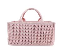 Contenitore portatile per pannolini, finitura neutra, impugnatura pratica, unisex, con cuciture resistenti, per riporre oggetti di forniture, culla, seggiolino auto, soggiorno, esigenze di viaggio per