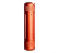 Contenitore portatile per pillole medicinali per uso esterno, design impermeabile per i tuoi oggetti essenziali (arancione)