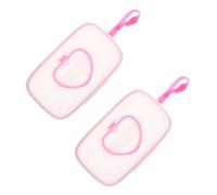 Contenitore Portatile per Salviette 2 Pezzi Clip e Cintura | PP e Silicone, Chiusura Ermetica a Pressione, Design Sottile Riutilizzabile, per Passeggini e Seggioloni