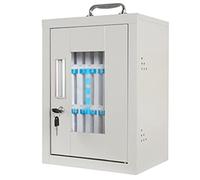Contenitore portatile per telefono per la scuola, scrivania trasparente con 24 32 48 60 slot e serratura di sicurezza, ideale per aule e ufficio