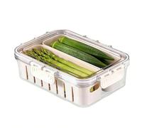 Contenitore portatile Snack Box - Divided Food Storage Tray, Compact Snack Organizer Case | Multi Compartment Food Storage Container Portable Organizer, Reusable Snacks Serving Tray Containers Set