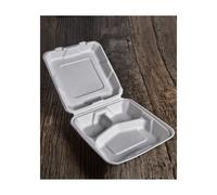 Contenitore Pranzo Asporto 3 Scomparti BIO 1200ml - 25pz