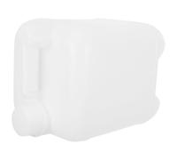 Contenitore Quadrato Chimico in Plastica 5 Litri con Tappo a Vite | Impilabile e Riutilizzabile, per Laboratori ed Emergenze, Trasparente, Dimensioni 26,5x19,5x18,5cm