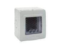 Contenitore Ral7035 Ip55 2 Moduli Autoportante 44St02