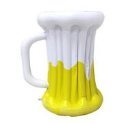 Contenitore refrigerante gonfiabile per bevande e bevande, secchio galleggiante in PVC, refrigerante portatile di grandi dimensioni come decorazione galleggiante per barbecue e piscina