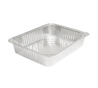 Contenitore Rettangolare - 2100 Ml. 26,7X20,9X5 Cm Alluminio - 100 Unità