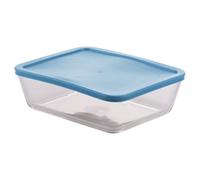 Contenitore rettangolare 2650 ml in vetro borosilicato, SìChef