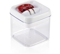 Leifheit Contenitore Barattolo Salvafreschezza con Proteggiaroma, quadrato, 0,4 l, 31207
