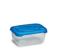 Contenitore rettangolare frigobella Belli e forti lt 3.20, blu trasparente