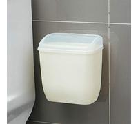 Contenitore rifiuti, montaggio a parete, con copertura magia adesivo da parete creativo bagno cucina WC pattumiera scatola di plastica, Polipropilene, Come da immagine, taglia unica