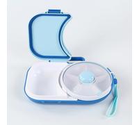 Contenitore rotante per snack, facile da pulire, sigillante, per il pranzo