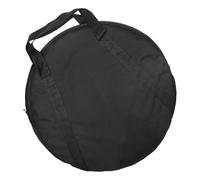 Contenitore rotondo per piatti da viaggio, zaino da viaggio, borsa per piatti, borsa per il trasporto con maniglia per il trasporto