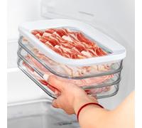 Contenitore Salumi per Frigo Organizzatori per Salumi Carne Bologna