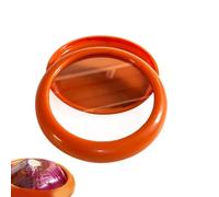 Contenitore salva-limone per avocado, in silicone, anti-shock, per frutta e verdura, riutilizzabile, per conservare frutta e verdura tagliata a metà (cipolla)