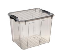 Contenitore salvaspazio coperchio Plast Team Home Box 40L