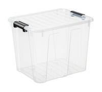 Contenitore salvaspazio coperchio Plast Team Home Box 40L