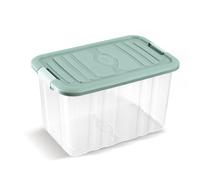 CONTENITORE SALVASPAZIO EVERBOX C/COPERCHIO+CLIPS RETTANGOLARE MIS. XS/S/M MHOME