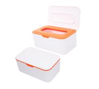 Contenitore Salviette Umidificate Coperchio Pp 2 Pezzi | Ricaricabile, Leggero e Sigillato, per Stanza e Camera, Formato Pratico per Uso Quotidiano