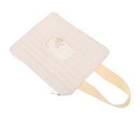 Contenitore Salviette Umidificate per Ragazzo Ragazza, Dispenser Beige | Cotone, Forma Coniglietto, Interno Capiente, Riutilizzabile, per Cambio Pannolino e Viaggio