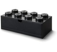 Contenitore Scrivania LEGO Brick 8 Nero