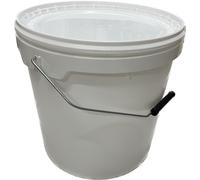 CONTENITORE SECCHIO CON COPERCHIO VUOTO VERNICE PITTURA 14 LT IN ABS