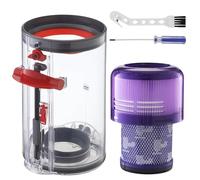 Contenitore Serbatoio Per Dyson V11 Ricambi V15 SV14 SV15 SV17 SV22 Polvere Raccogli Filtri Filtro, Contenitori Cilindro Pattumiera Accessori Ricambi per Dyson No.970050-01 e 965443-01