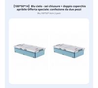 Contenitore Sott Letto con Ruote Dequesto contenitoregn Piatto Contenitore