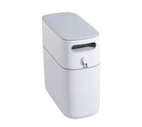 Contenitore sottile della spazzatura - Rettangolo della spazzatura - Can - Risparmio di spazio, inodore, cestino per rifiuti decorativo per armadio da cucina camera da letto efficiente posizionamento