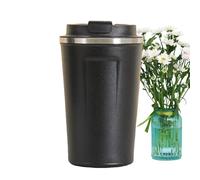 - Contenitore sottovuoto a doppia parete, bottiglia portatile per bevande da viaggio, riutilizzabile, in acciaio, per bevande calde e fredde, design premium per attività all'aria aperta e