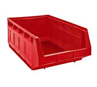 Contenitore sovrapponibile in PEHD Mobil Plastic Modello "2005" - Rosso