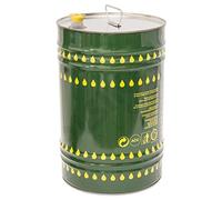 CONTENITORE TANICA RECIPIENTE OLIO IN LATTA LAMIERA DA LT 25 COMPLETO DI TAPPO