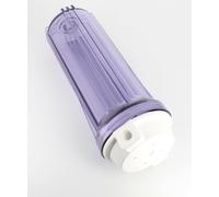 Contenitore - Tazza filtro acqua 10" attacco 1/4" - trasparente viola osmosi