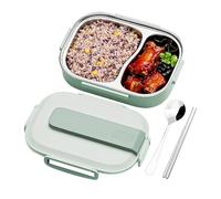 Contenitore termico per il pranzo - Contenitore per alimenti in acciaio da 1 L, adatto al microonde | Set di contenitori per il pranzo termici, contenitore per alimenti portatile a prova di