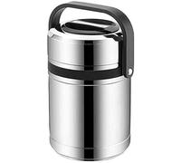 Contenitore termico per il pranzo sottovuoto, in acciaio inox, mantiene i pasti caldi per ore, ideale per pranzi caldi in movimento