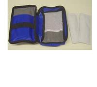 Contenitore termico per insulina, dotato di comodi ice pack estraibili da riporre nel freezer. apertura con zip