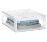 Cassetto multiuso TERRY Light Drawer 52 XL 22 lt. trasparente - 52x39,6x16,9 cm