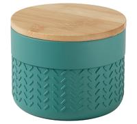 CONTENITORE THEA BAMBOOM VERDE/NATURALE - GEDY