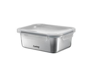 CONTENITORE TRABO CONT. INOX RETTANG.1,2 LT