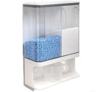 Contenitore trasparente per detersivo da parete con griglie rimovibili e coperchio sigillato in silicone per la conservazione dell'umidità (piccolo ordine)