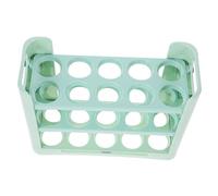 Contenitore Uova per Porta del Refrigeratore Stretto a Tre Livelli Verde | Plastica, Capienza Ampia, Accesso Rapido alle Uova, Uso Domestico nel Refrigeratore