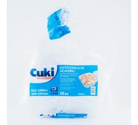 CONTENITORE VASCHETTA QUADRATO IN PP RICHIUDIBILE CUKI CC. 1000 CF. 50 PZ.