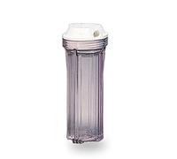 Contenitore Vessel ForHome® Per Filtro Sedimenti Da 10" In/Out 1/4" Col. Trasparente.