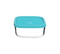 FRIGOVERRE QUADRA 15x15cm COPERCHIO AZZURRO 100cl